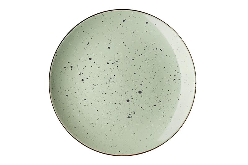  3 - Тарілка десертна Ardesto Bagheria Pastel green, 19см, кераміка, зелений AR2919GGC