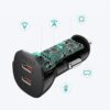 Автомобільний зарядний пристрій Choetech TC0008 40W QC3.0 (2USBx3A) (TC0008-V2)