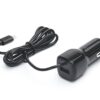 Автомобільний зарядний пристрій REAL-EL CA-15 (2USB, 2.1A) Black + кабель microUSB