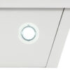 Витяжка декоративна похила Perfelli DNS 6452 D 850 WH LED