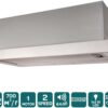 Кухонна витяжка VENTOLUX GARDA 60 INOX (700) LED 2S