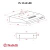 Витяжка плоска Perfelli PL 5144 BR LED