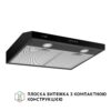 Витяжка плоска Perfelli PL 6002 BL LED