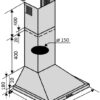 Кухонна витяжка VENTOLUX LIDO 50 BR (700)