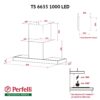 Витяжка декоративна Т-подібна Perfelli TS 6635 I/WH 1000 LED