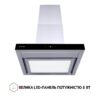 Витяжка декоративна Т-подібна Perfelli TS 6635 I/BL 1000 LED