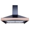 Витяжка купольна Perfelli K 6122 BL Wood LED