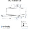 Витяжка телескопічна Minola HTLS 9935 BL 1300 LED