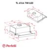 Витяжка телескопічна Perfelli TL 6316 IV 700 LED