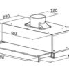 Витяжка телескопічна Pyramida TLX2-50 BR