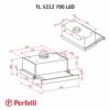 Витяжка телескопічна Perfelli TL 5212 I 700 LED