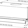 Витяжка Телескопічна INTERLINE SLIM WH A/60/2/T