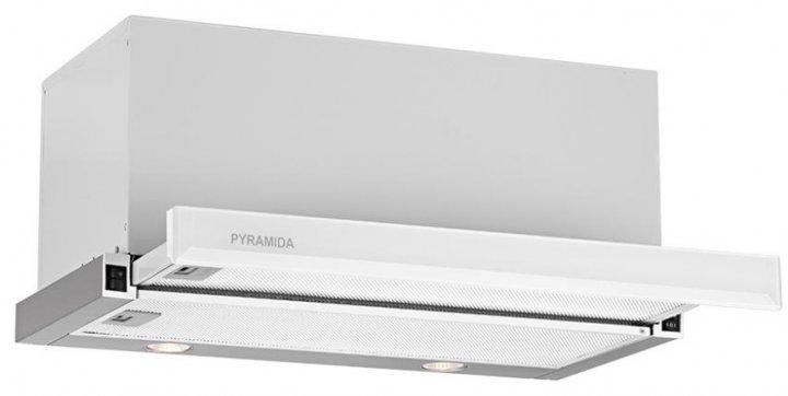  1 - Витяжка телескопічна PYRAMIDA TL 60 (1100) FG IX WH