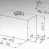 Витяжка Вбудована FABER INKA LUX EVO BK MATT A52
