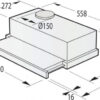 Витяжка телескопічна GORENJE TH 64E3 SGB