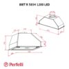 Витяжка повно вбудована Perfelli BIET R 5854 BL 1200 LED