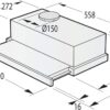 Витяжка вбудована Gorenje TH62E4X