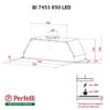 Витяжка повно вбудована Perfelli BI 7453 I 850 LED