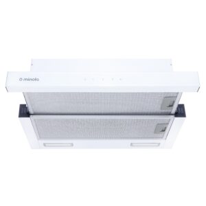  5 - Витяжка телескопічна Minola HTLS 6935 WH 1300 LED