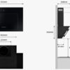 Витяжка декоративна Samsung NK24B3501VS/WT