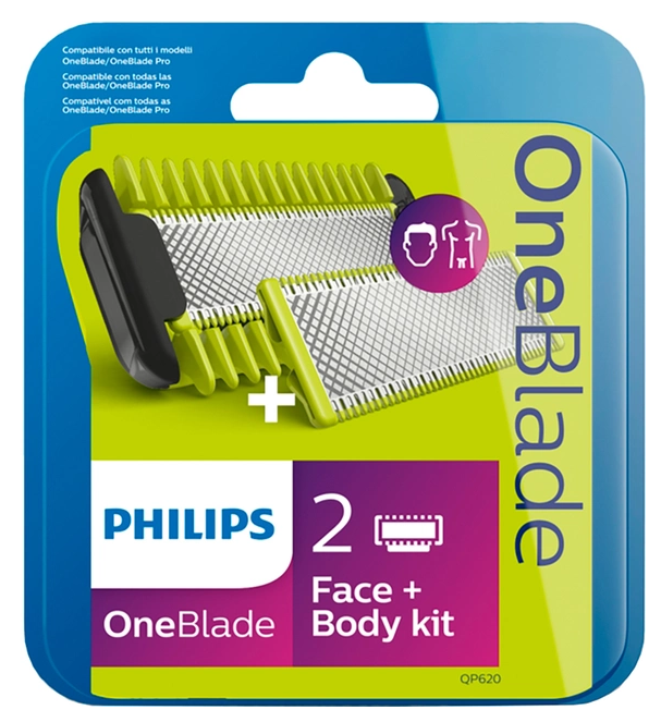  3 - Змінні леза 2 шт. для OneBlade Pro QP6*** Philips QP620/50