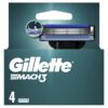 Змінні картриджи для бриття Gillette Mach 3 4 шт (3014260243531)