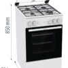 Плита газова Gorenje GG 5A13 WJ