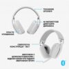 Навушники Bluetooth Logitech Zone Vibe 100 Wireless OffWhite (981-001219)