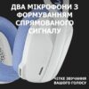 Навушники Bluetooth Logitech G435 Wireless White (981-001074)