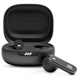  1 - Навушники Bluetooth JBL Live Flex Black (JBLLIVEFLEXBLK)