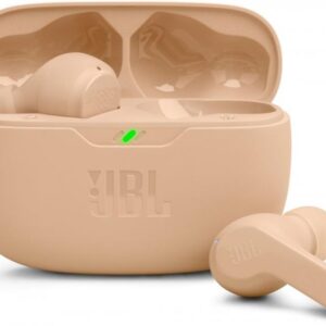  1 - Навушники Bluetooth JBL Wave Beam Beige (JBLWBEAMBEG)