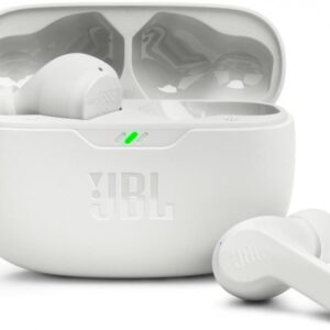  2 - Навушники Bluetooth JBL Wave Beam White (JBLWBEAMWHT)