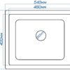 Кухонна мийка ROMZHA Mira U-540 Seda (602)