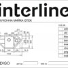 Мийка Гранітна INTERLINE INDIGO old white