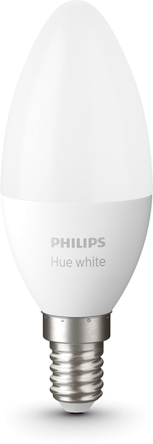  3 - Світлодіодна лампа LED Philips LED Hue E14 5.5W(40W) 2700K Bluetooth Dim (929002039903)