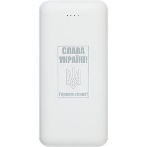  1 - Універсальна мобільна батарея PowerPlant TPB22 20000mAh White (PB930531)