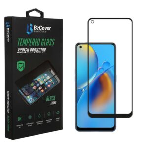  6 - Захисне скло BeCover для Oppo A74 4G Black (706656)