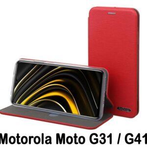  2 - Чохол-книжка BeCover Exclusive для Motorola Moto G31/G41 Burgundy Red (707912)