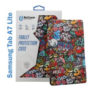  5 - Чохол-книжка BeCover Smart для Samsung Galaxy Tab A7 Lite SM-T220/SM-T225 Graffiti (706465)