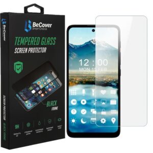  5 - Захисне скло BeCover для Motorola Moto E30/E40 Crystal Clear Glass 3D (708092)