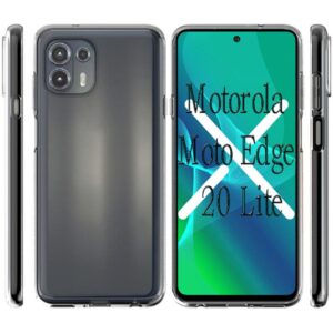  1 - Чохол-накладка BeCover для Motorola Moto Edge 20 Lite Transparancy (707431)