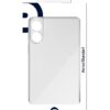 Чохол-накладка Armorstandart Air Force для Samsung Galaxy S23+ SM-S916 Camera cover Transparent (ARM65441)