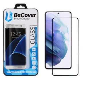  1 - Захисне скло BeCover для Samsung Galaxy S21 SM-G991 Black (705915)