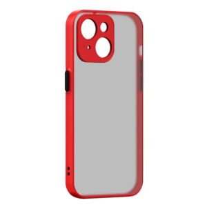  6 - Чохол-накладка Armorstandart Frosted Matte для Apple iPhone 14 Red (ARM64477)