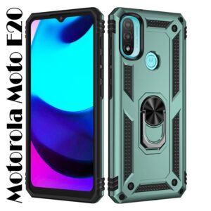  4 - Чохол-накладка BeCover Military для Motorola Moto E20 Dark Green (707402)