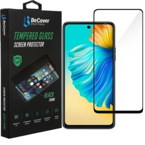  6 - Захисне скло BeCover для Tecno Camon 19 (CI6n)/19 Pro (CI8n) Black (708162)