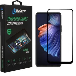  8 - Захисне скло BeCover для Tecno Pova 3 (LF7n) Black (708163)