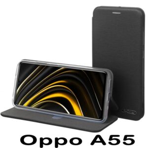  6 - Чохол-книжка BeCover Exclusive для Oppo A55 Black (707921)