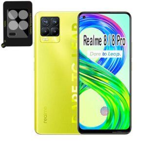  2 - Захисне скло BeCover для камеры Realme 8/8 Pro Black (707354)