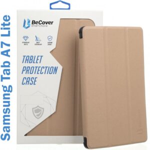  1 - Чохол-книжка BeCover Flexible TPU Mate для Samsung Galaxy Tab A7 Lite SM-T220/SM-T225 Gold (706476)